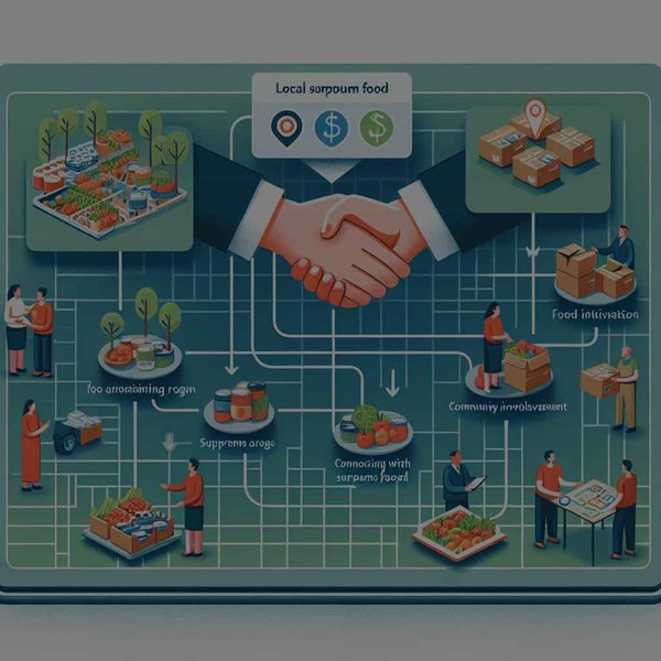 Comment établir un programme local de partage de surplus alimentaires pour réduire le gaspillage ?