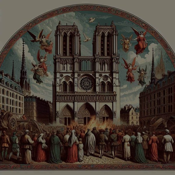 Quelle est la signification historique de la cathédrale Notre-Dame de Paris dans l'architecture gothique ?